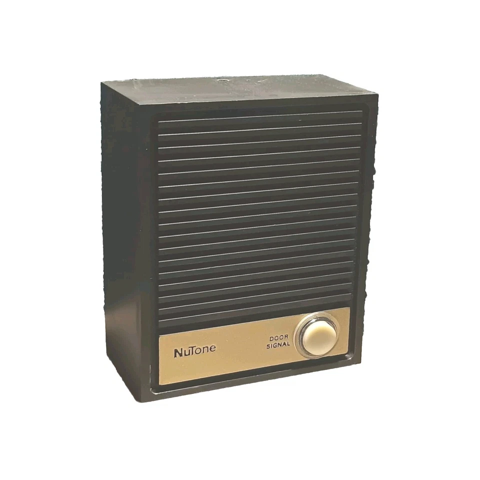 NuTone Isb-64 ISB64 Surface Mount Intercom Door Speaker With Push Button NOS