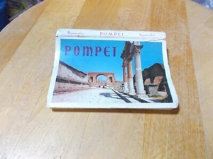 Antique Pompei Supercolor 18 Photos Souvenir Book - Picture 1 of 8