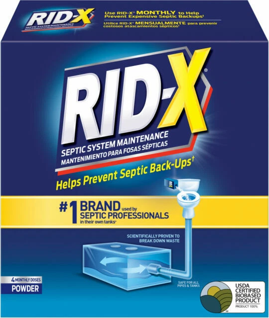 RID-X 1920080310 Septic Treatment Drain Opener - 39.2oz