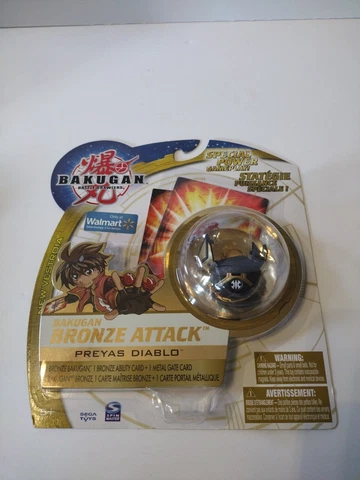 Bakugan 2009 New Vestroia Walmart Bronze Attack Neo Dragonoid Factory Sealed! Cover