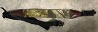 Allen Padded Camo & leather Sling with Uncle Mikes Swivels  approx. 24"-42"