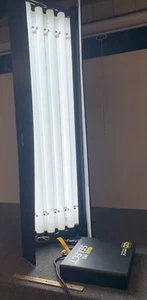 Kino Flo FIX-4804/FIX-2404 Series 4 Bank Lighting System w/ BAL-455 Ballast - Picture 1 of 5