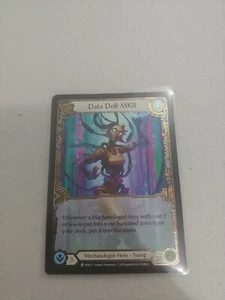 Flesh And Blood Data Doll MKII Cold Foil Promo - Picture 1 of 1