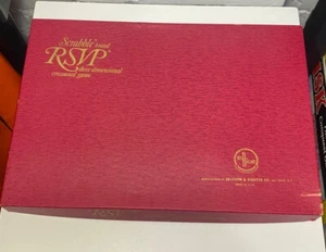 1970 Scrabble Brand RSVP 3D Crossword Game - Complete & Good Condition - Picture 1 of 11