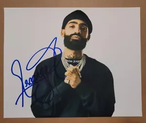 Arcangel signed auto 8x10 Photo Bad Bunny J Balvin Exact Proof - Picture 1 of 3