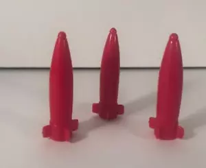 GI Joe Hasbro 1988 Tiger Force Tiger Rat missile/bomba - set di 3 - spedizione gratuita - Foto 1 di 1