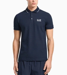 EA7 Emporio Armani Poloshirt Blau 8NPF16 - Bild 1 von 3