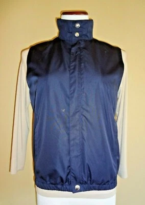 Women's Ralph Lauren Golf Navy Blue Nylon Lined Lightweight Vest in size Small - Image 1 of 4