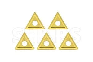 Shars 5PCS TNMG 221 Tin Carbide Semi-Finish Insert for Alloy Steel !{ - Picture 1 of 7