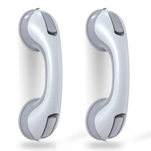 2 Pack Shower Suction Handle - 12 Inch Support Grab Bars for Bathtub and Show... - Picture 1 of 6