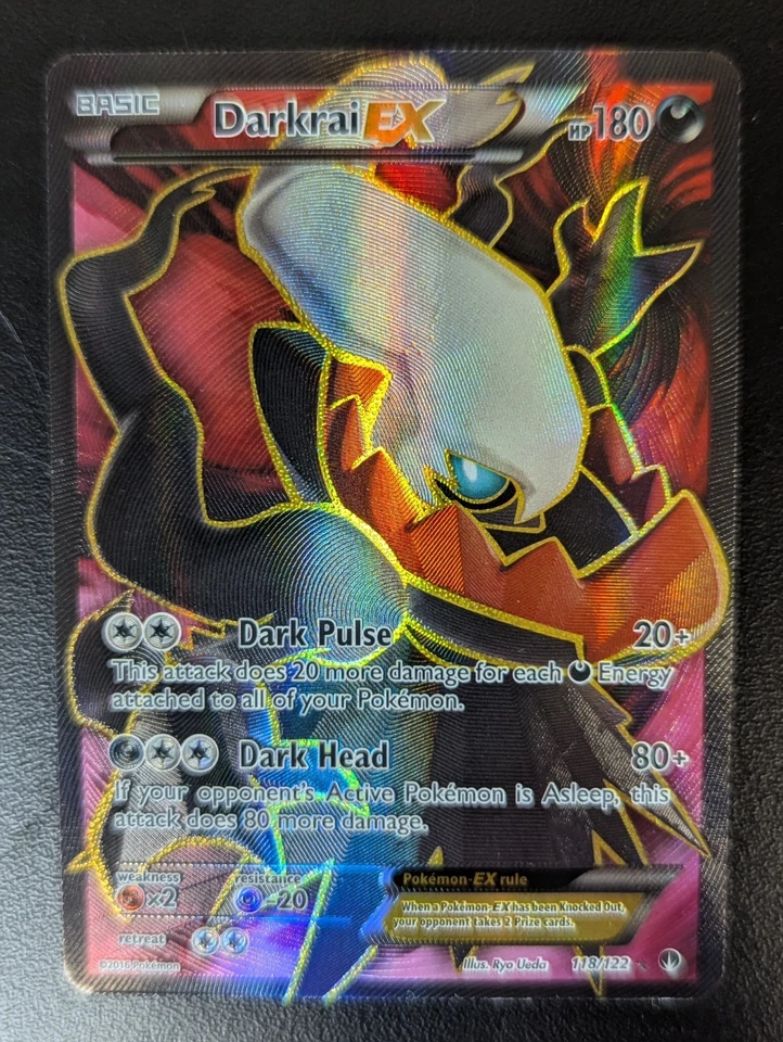 Pokemon Darkrai EX 118/122 XY Breakpoint Full Art Englisch NM - Bild 1 von 1