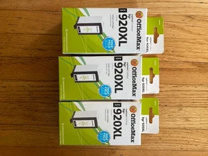 New 3 X 920XL 920 XL Ink Cartridge For HP OfficeJet 6000 6500 6500a 7000 CD975AN - Picture 1 of 1
