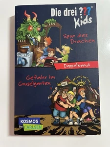 Die drei ??? Kids: Spur des Drachen / Gefahr im Gruselgarten (Doppelband) Buch - Bild 1 von 2