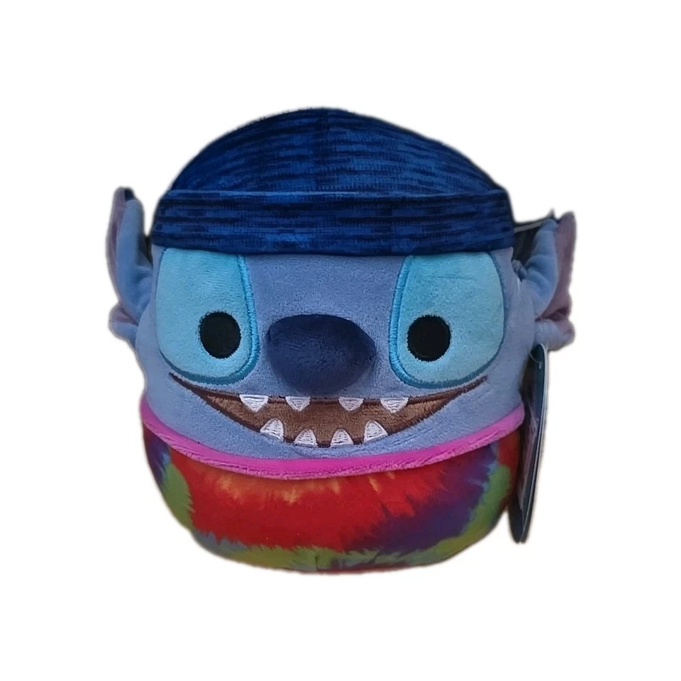 Kellytoy Squishmallows Stitch Tie Dye 8" Plush - Image 1 of 1