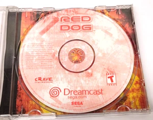 Red Dog: Superior Firepower (Sega Dreamcast, 2000) Game Disc & Back Insert Only - Picture 1 of 3