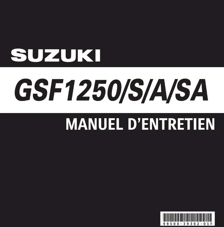 MANUALE RECENSIONE OFFICINA RIPARAZIONE PDF SUZUKI BANDIT 1250 GSF1250 S A SA... - Immagine 1 di 1