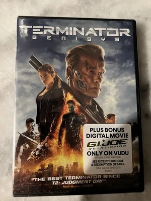 Terminator Genisys DVD BRAND NEW FACTORY SEALED Widescreen Arnold Schwarzenegger - Image 1 of 2