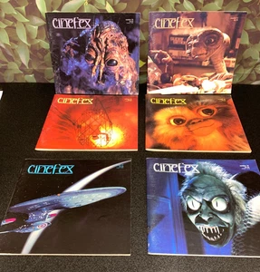 Lot 6 CINEMAX MAGAZINE 1980er ET Gremlins Indiana Jones Special Effects Make-Up - Bild 1 von 13