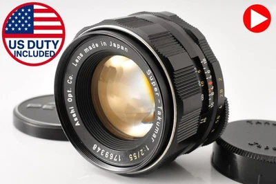 [MINT] ASAHI PENTAX Super Takumar 55mm F/2 Standard Lens M42 Mount From JAPAN - Image 1 of 4
