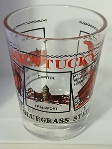 Kentucky The Bluegrass State Shot Glass Barware - Picture 1 of 3