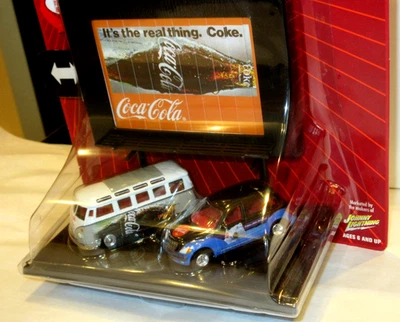 JOHNNY LIGHTNING COKE POLAR BEAR BILLBOARD 66 VW SAMBA BUS & CHRYSLER PT CRUISER - Image 1 of 4