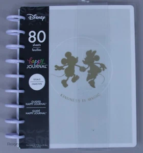Disney Mickey & Minnie Classic Guided Happy Journal Kindness Is Magic 80 Pages - Picture 1 of 5