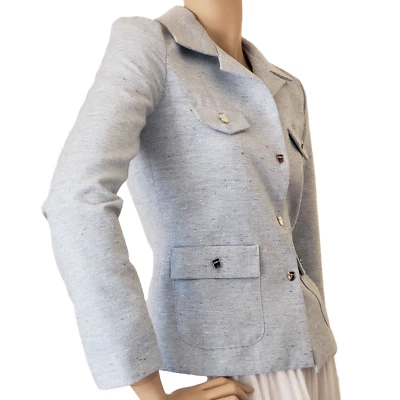 Women's Line-Up Vintage Business Casual Blazer Jacket SZ S Blue - Image 1 of 4
