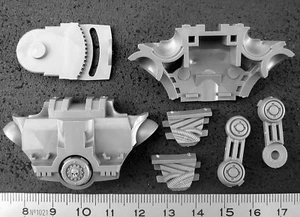 DK30 CHASSIS HAUT CUIRASSIER NEMESIS WARHAMMER 40K BITZ GREY KNIGHT DREADKNIGHT - Imagen 1 de 1