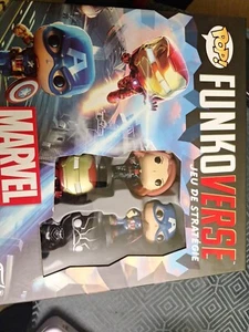Pop Funko Games Funkoverse Marvel Studios 100 4 Pack Francais Jeu De Strategie - Picture 1 of 2