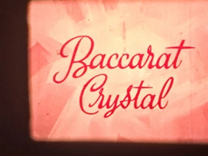 BACCARAT CRYSTAL C1960 16MM COLOUR SOUND 400FT CINE FILM - Bild 1 von 18