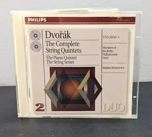 Dvořák: Complete String Quintets / BP Octet / Philips 2 CD Stephen Kovacevich - Foto 1 di 5