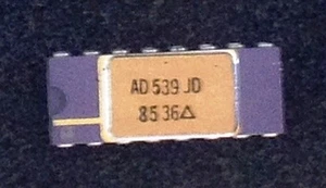 1 Pieza Nuevo AD539JD Multiplicador/Divisor Analógico Dispositivos Analógicos Nuevo de Lote Antiguo Cerámica Dorado - Imagen 1 de 1
