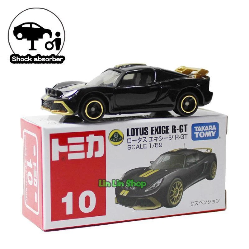Tomica #10 1/59 Lotus Exige R-GT Tomy Collect Toy Takara Model Vehicle Diecast - Image 1 of 2