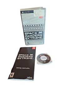 Space Invaders Extreme Sony PSP 2008 Playstation Portable Complete Tested 