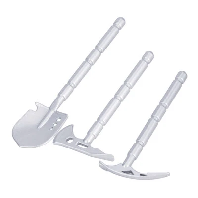 RC Scale Decoration Accessories Metal Shovel Pickaxe Axe Tools for 1:8 1:10 RC - Image 1 of 4