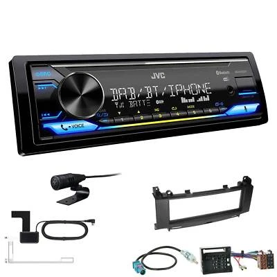 JVC DAB+ Bluetooth inkl. Antenne Autoradio für Mercedes-Benz A-Klasse Audio 10 - Bild 1 von 4