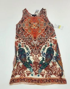 NWT Karen Kane Dress Size Medium Knee Length Desert Gypsy Sleeveless $119 USA - Picture 1 of 7