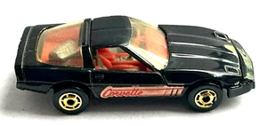 Corvette 1982 Hot Wheels años 80 negro 1:64 Malasia suelto - Imagen 1 de 6
