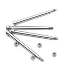 Stainless Steel A-arm Pins with M3 nut for TRAXXAS X-Maxx RC Car Upgrade Parts