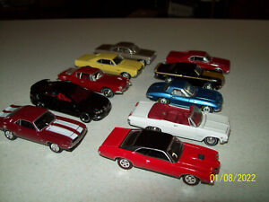 Lot of 10 Mint Johnny Lightning Diecast Cars Nice Condition