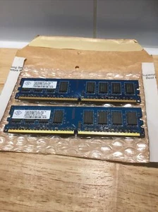 2 x 2GB 2Rx8 PC2-6400U-666-13-E1-800 SDRAM (4GB Total) - Picture 1 of 3
