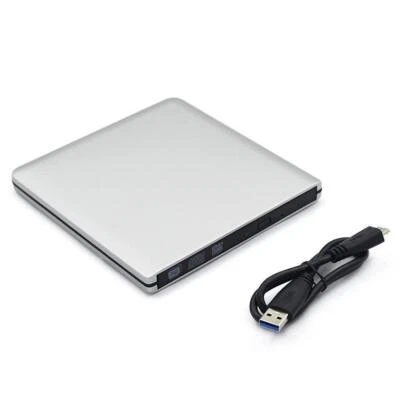 USB3.0 External Enclosure Case For 9.5mm SATA Blu-ray DVD CD Optical Drive Play - Image 1 of 4