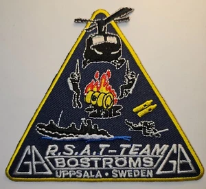 SCHWEDEN UPPSALA R.S.A.T.-TEAM BOSTROMS PATCH NEUWERTIG - Bild 1 von 2