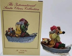 International Santa Claus Collection St Nicholas Greece Figurine SC49 2001 - Picture 1 of 2