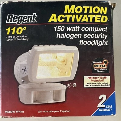 Proyector Regent con sensor de movimiento 150 vatios nuevo en caja Foto 1 de 4