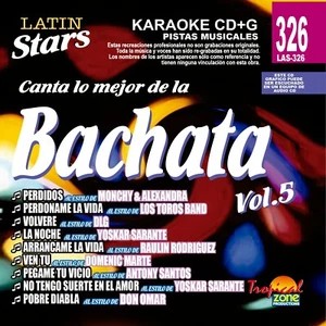 Karaoke Estrellas Latinas 326 Bachata Vol. 5 - Imagen 1 de 1