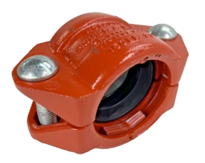 Victaulic 2-1/2" Style 99 Roust-a-Bout Plain End Pipe Coupling Fitting - Picture 1 of 10