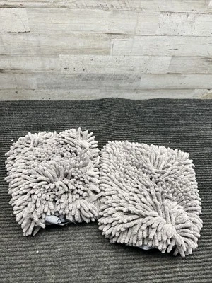 Guantes de secado de microfibra Basics Deluxe para lavado de autos, paquete de 2, grises, 10,44" L x Foto 1 de 4