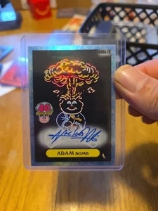 2025 Topps GPK Worst Of 40th Anniversary Adam Blue Auto Niclas Mortensen #GARB28 - Picture 1 of 3