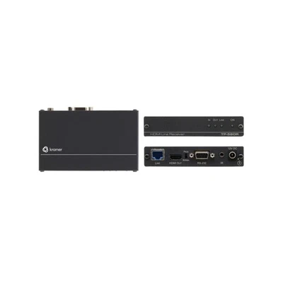 Kramer 4K60 4:2:0 HDMI HDCP 2.2 Receiver with RS232 and IR, LongReach HDBaseT - Image 1 of 4